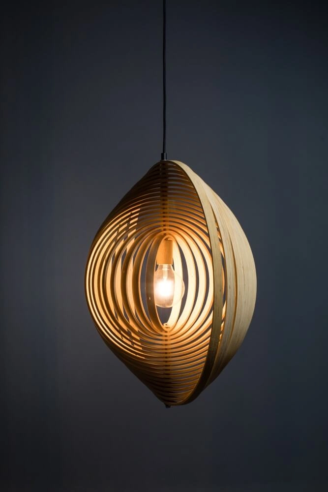 Houten hanglamp Woody Ø 43,5cm ETH 8720195305323