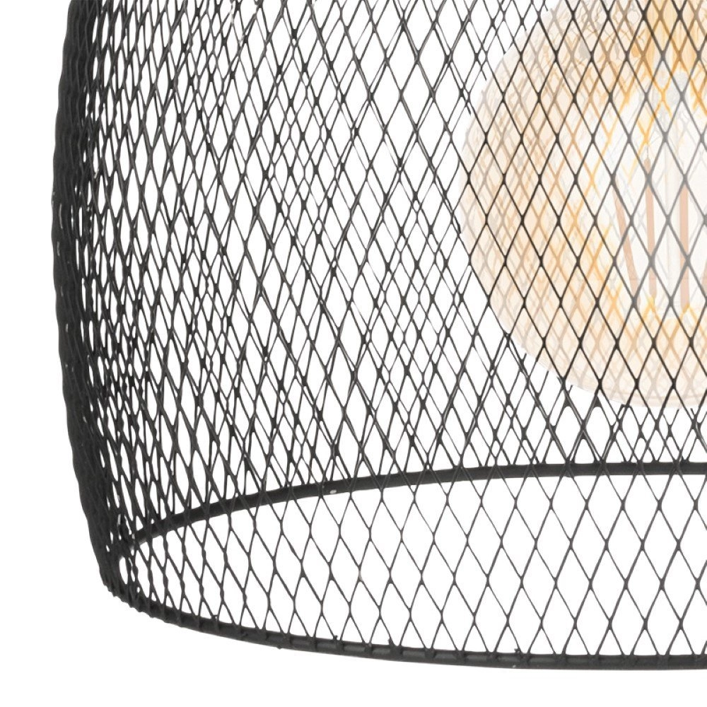 Hanglamp Straiton 28cm 28cm zwart Eglo 9002759497361