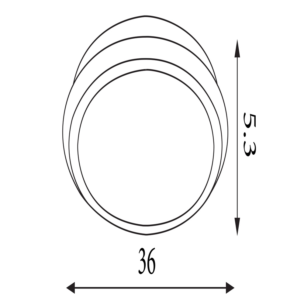 Plafonniere Stellaris bruin Searchlight 5053423302485