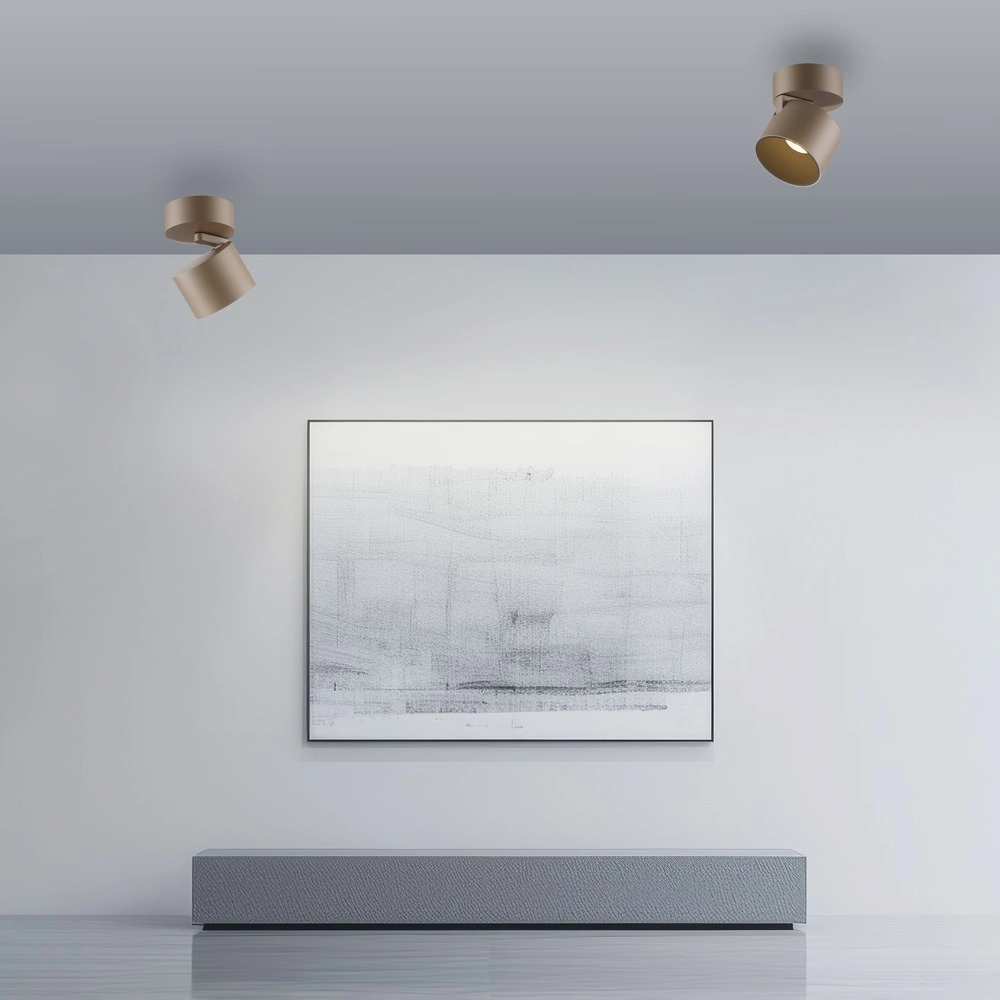 Strakke opbouwspot Pure Cup bronce Paul Neuhaus 4012248395592