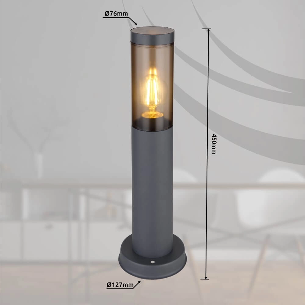 Antraciete terraslamp Boston Globo 9007371442720