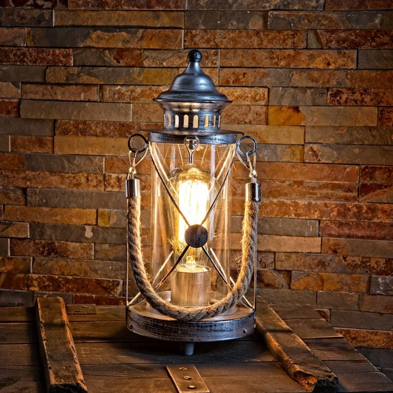 Tafellamp Bradford antiek zilver Eglo 9002759492847