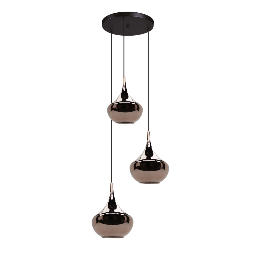 Design pendant lamp Almoster round 3-lights Stars of Light 9008606354061