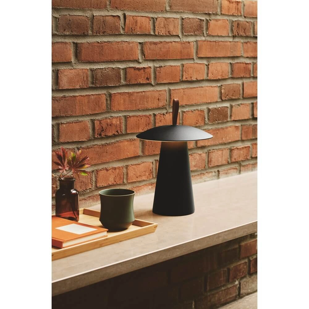 Design tafellamp Ara To-Go oplaadbaar zwart Nordlux 5704924016905