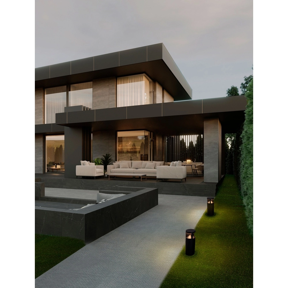 Zwarte padverlichting Soul 43cm Lyora 5212017453068