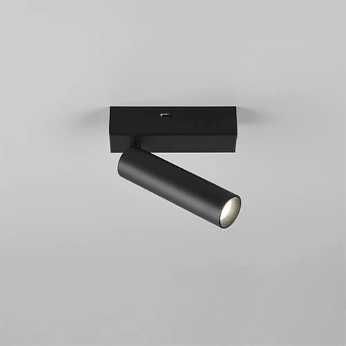 Slanke led wandspot Ambala zwart Trio 4017807612622