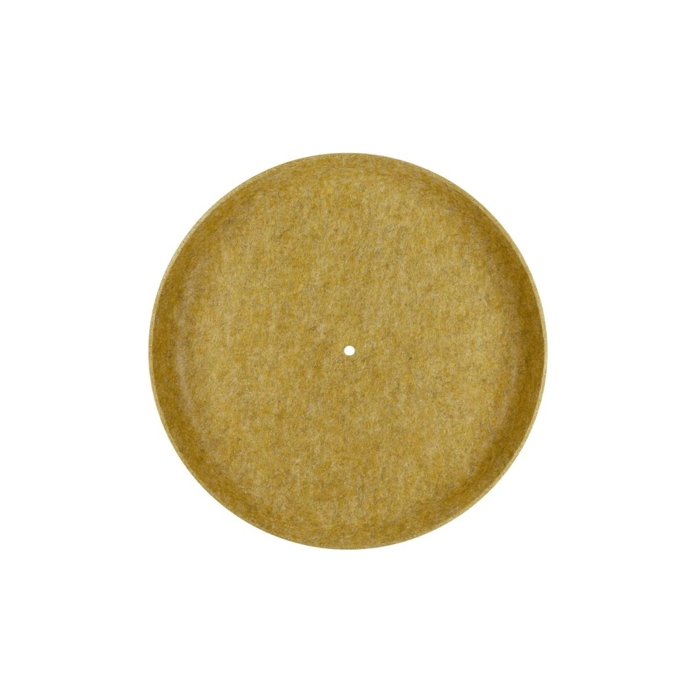 Vilt kap Grip! Flat Ø 50 x 6,2cm okergeel