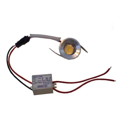 Ledspot inbouw Forte Mini 1W 2700K Lyora 8716803502079