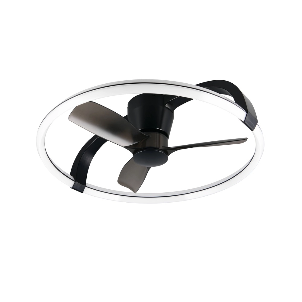 Smarthome ventilator Stockholm zwart Ø 73,5 Tuya Trio 4017807693133