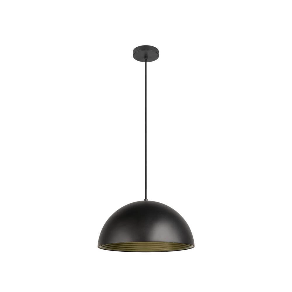 Design hanglamp Forchini M 40 zwart met goud Ø 40cm SLV 4024163298636