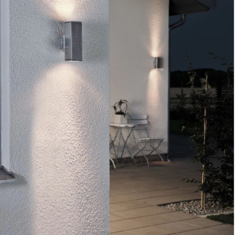 Design wandspot Monza Up - Down metaalgrijs KonstSmide 7318307907315