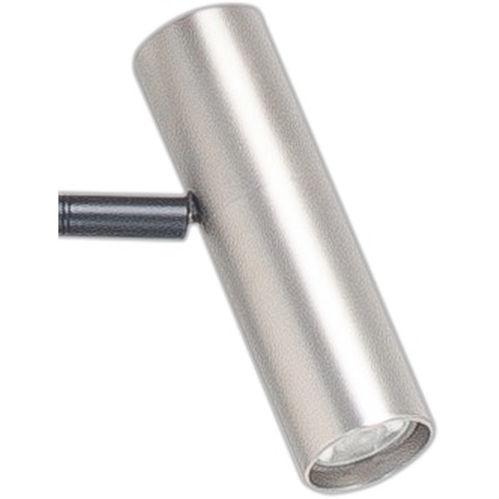 Landelijke vloerlamp Trend zwart met nikkel Highlight 8718379049194