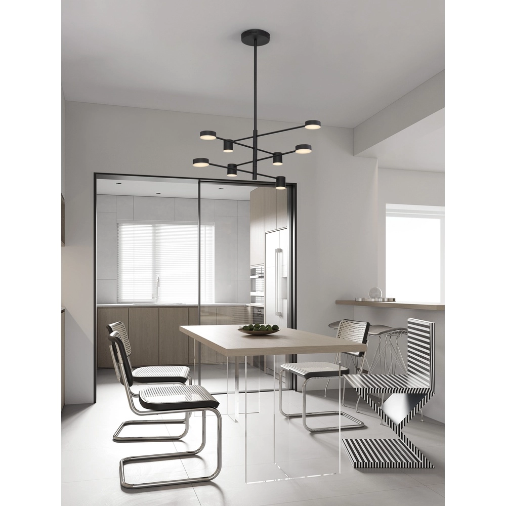 Zwarte hanglamp Nordik M design Lyora 5212017440693