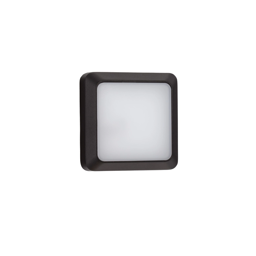 Vierkante wandlamp Appia antraciet Lyora 5212017449580