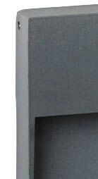 Downlighter Gevel Square antraciet Franssen 8010789083622