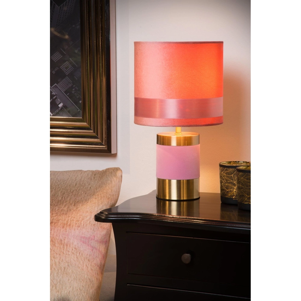 Design tafellamp Extravaganza Frizzle roze Lucide 5411212105288