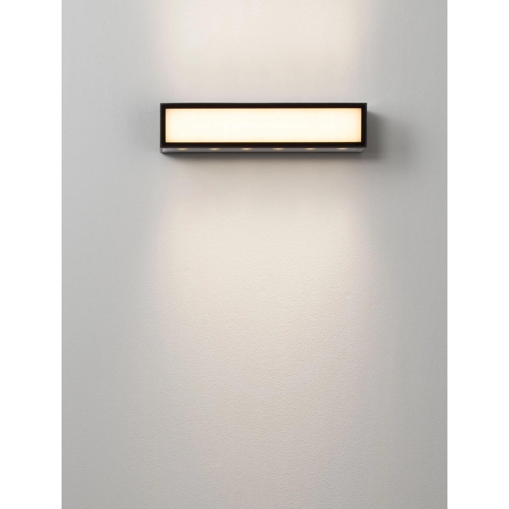 Unieke wandlamp Inga antraciet 30cm Lyora 5212017449566