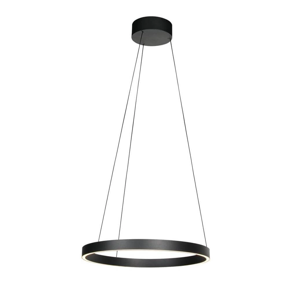 Moderne hanglamp Mykty zwart Ø 60cm Moderne hanglamp Mykty zwart Ø 60cm