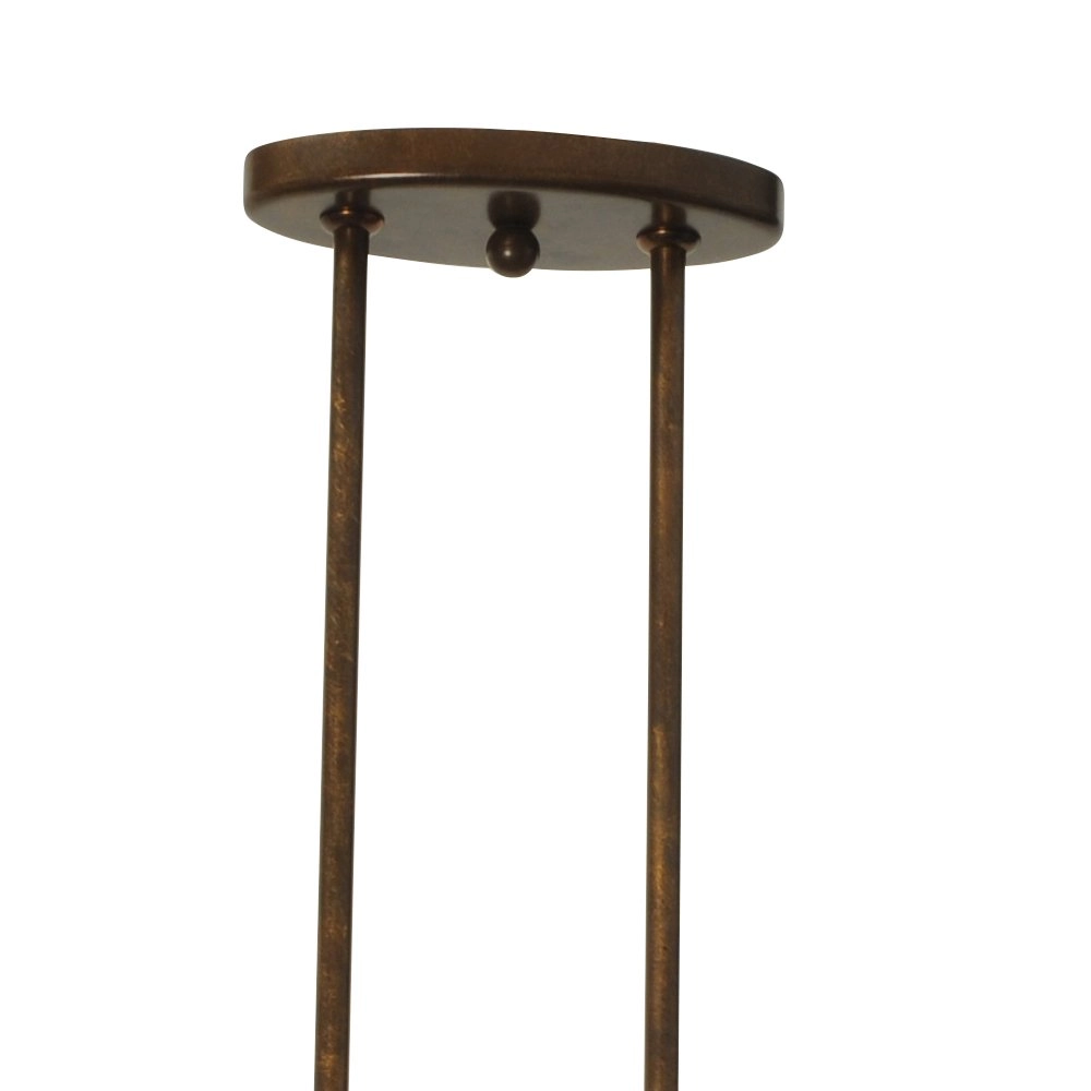 Eetkamer hanglamp Bolzano 3-lichts bronsbruin Masterlight 8718121008356