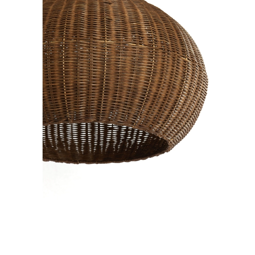 Rotan hanglamp Melzor Ø 45cm - donker bruin Light & Living 8717807820596