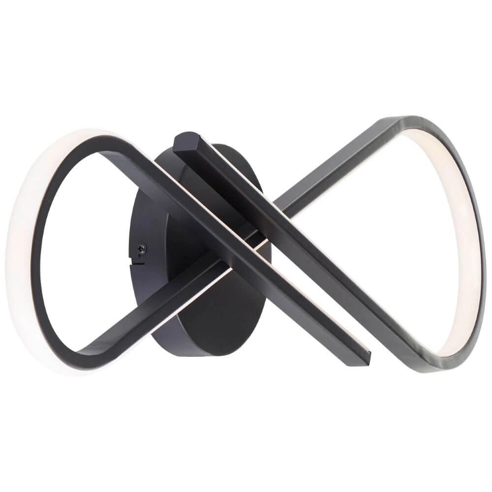 Zwarte plafondlamp Hinton zwart Brilliant 4004353442100