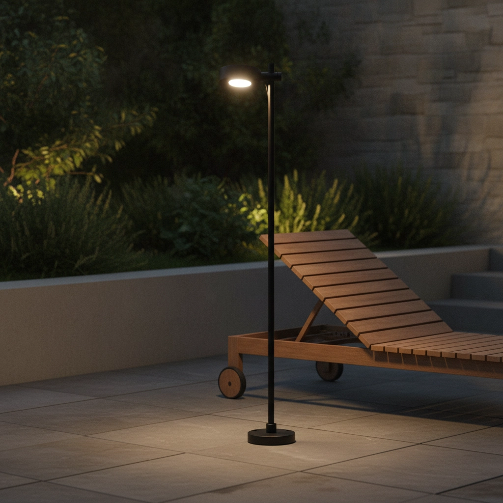 Design padverlichting Dyol 102cm zwart