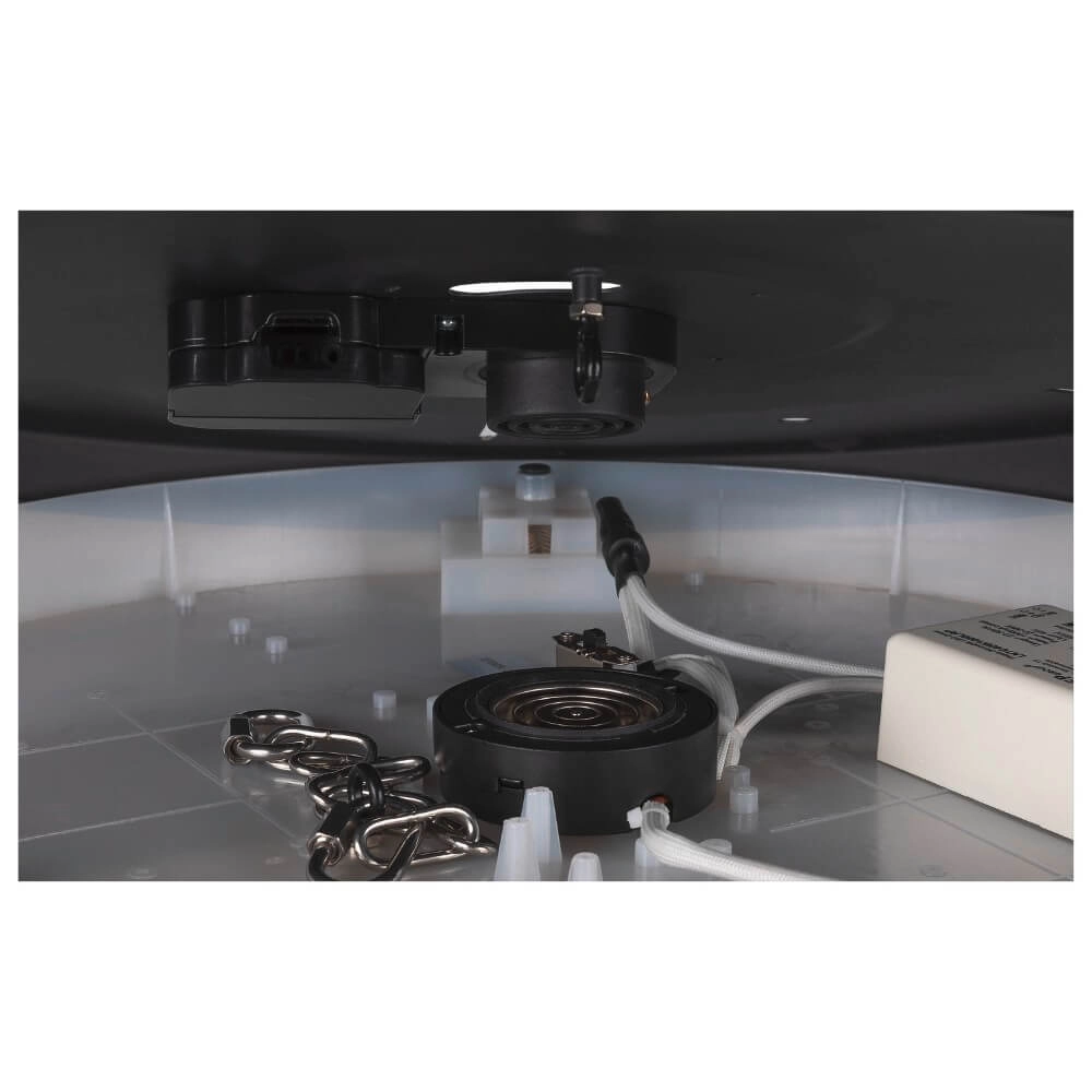 Plafondlamp / Hanglamp Medo Pro 60 zwart - CCT - 80g - Ø 60cm SLV 4024163276856