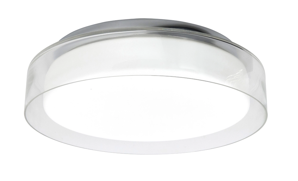 Plafondlamp Clear chroom Ø 35cm Plafondlamp Clear chroom Ø 35cm