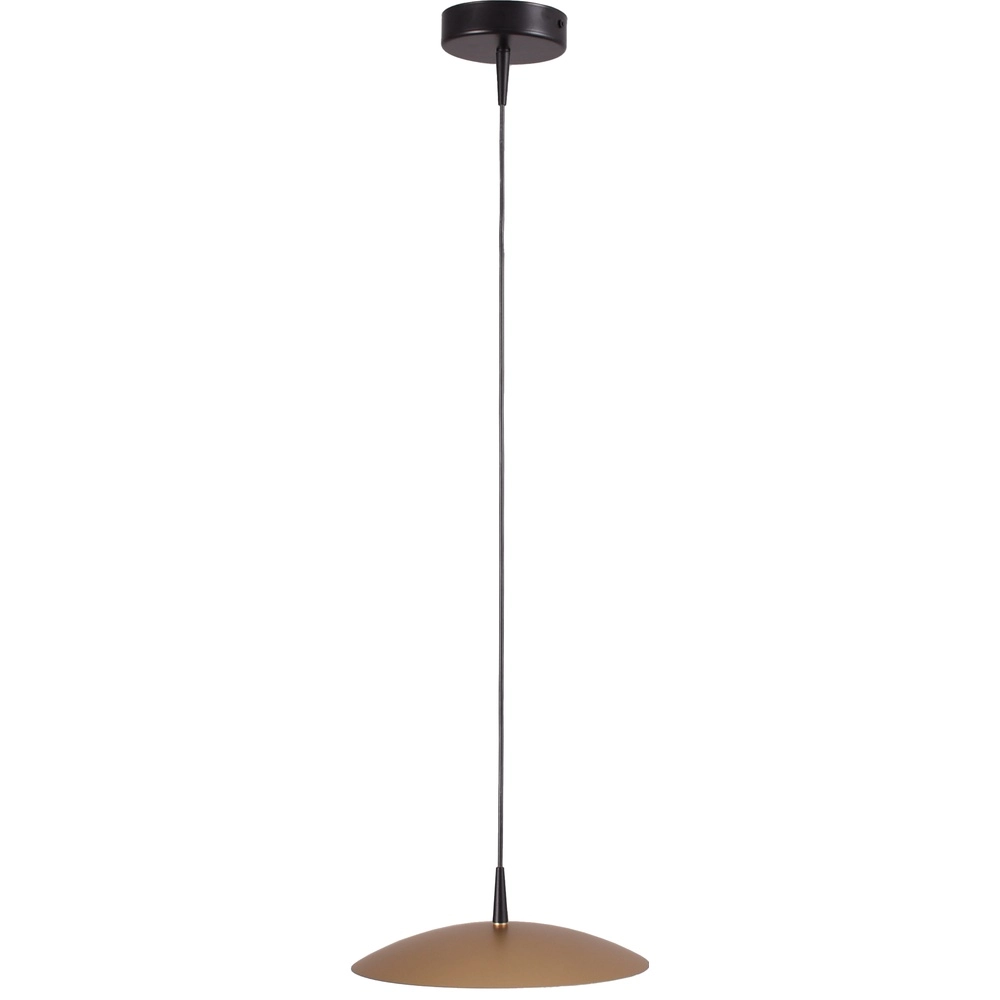 Hanglamp Scala Ø 25cm zwart met goud