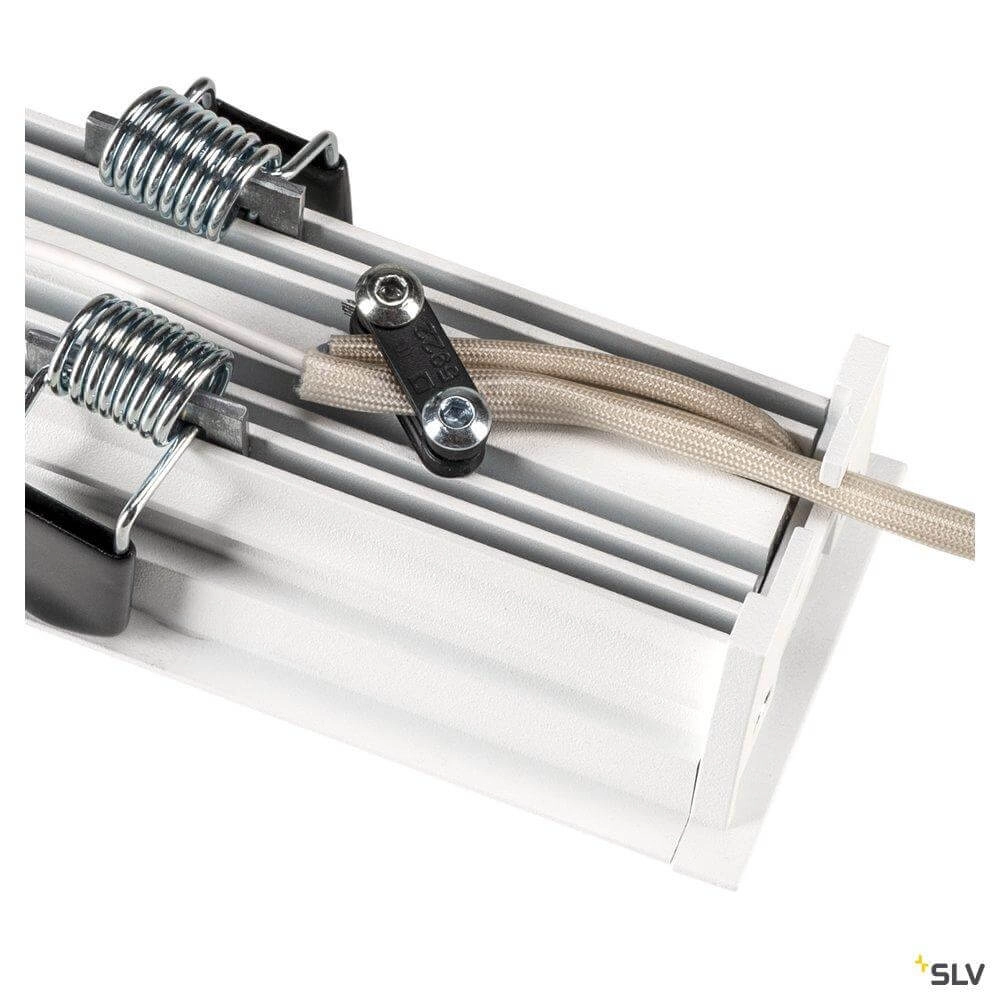 Led inbouwlamp Milandos 8-lichts 8x160 lumen wit SLV 4024163254694