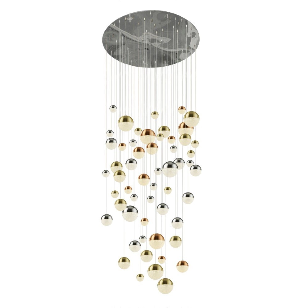 Grote hanglamp Planets 140cm - 55-lichts