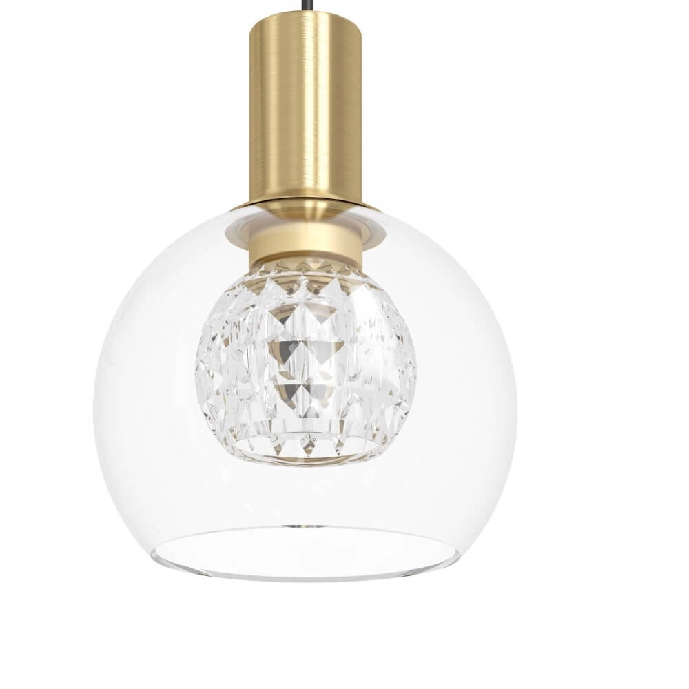 Zwarte hanglamp Terque met goud Stars of Light 9008606274093