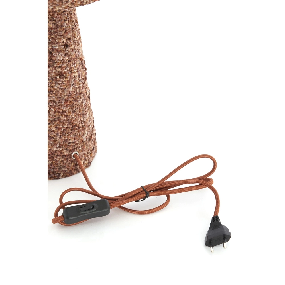 Boucle schemerlamp Micky 58cm - bordeaux Light & Living 8717807834197