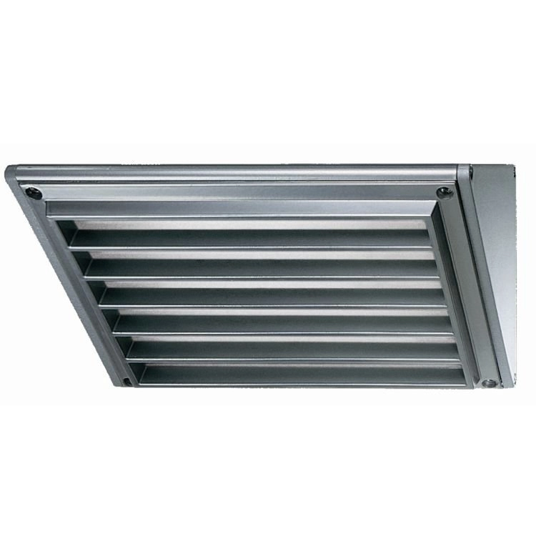 Wandlamp modern Multipla Grid 21cm zwart