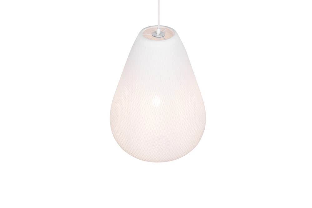 Witte design hanglamp Janine Ø 48cm Trio 4017807637663