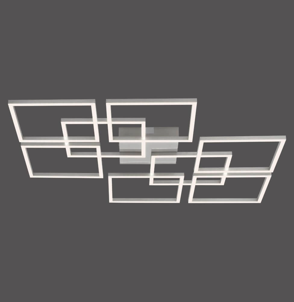 Moderne plafondlamp Q-Inigo vierkant Paul Neuhaus 4012248358108