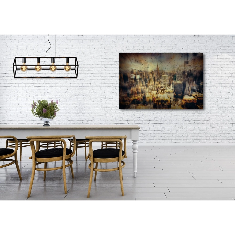 Moderne hanglamp Fabian 4-lichts zwart Lucide 5411212010803