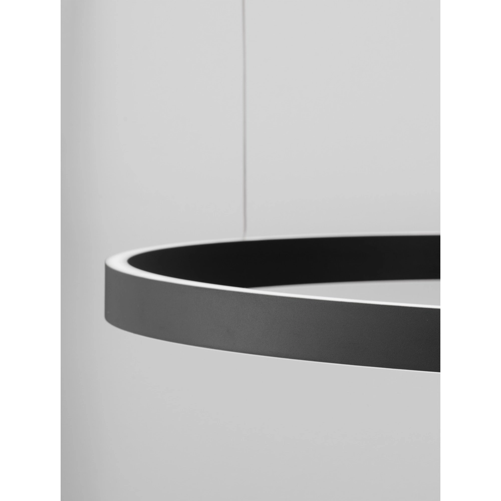 Zwarte hanglamp Elowen design Ø 98cm Lyora 5212017439130