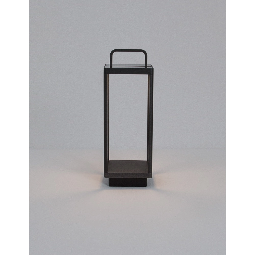 Solar tafellamp Bali 51cm antraciet Lyora 5212017428660