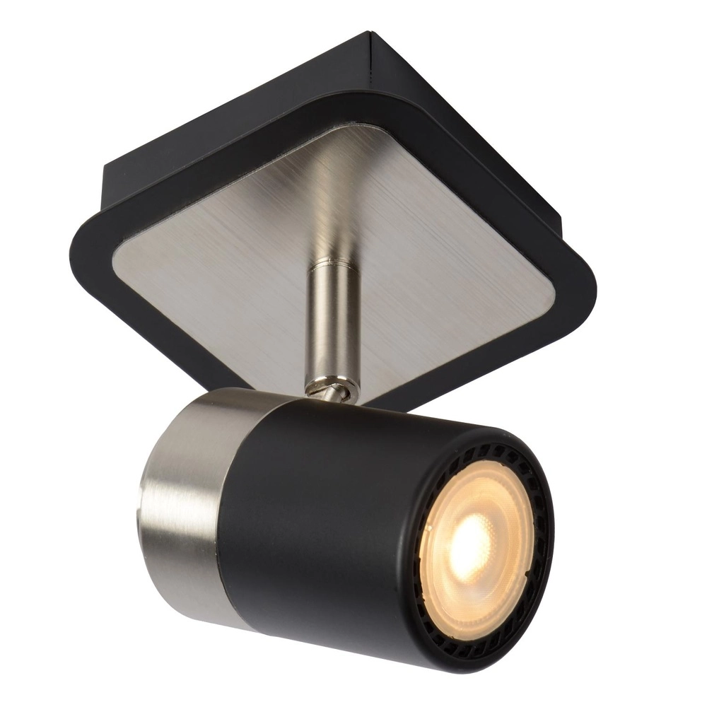 Plafondspot Lennert zwart Lucide 5411212262578