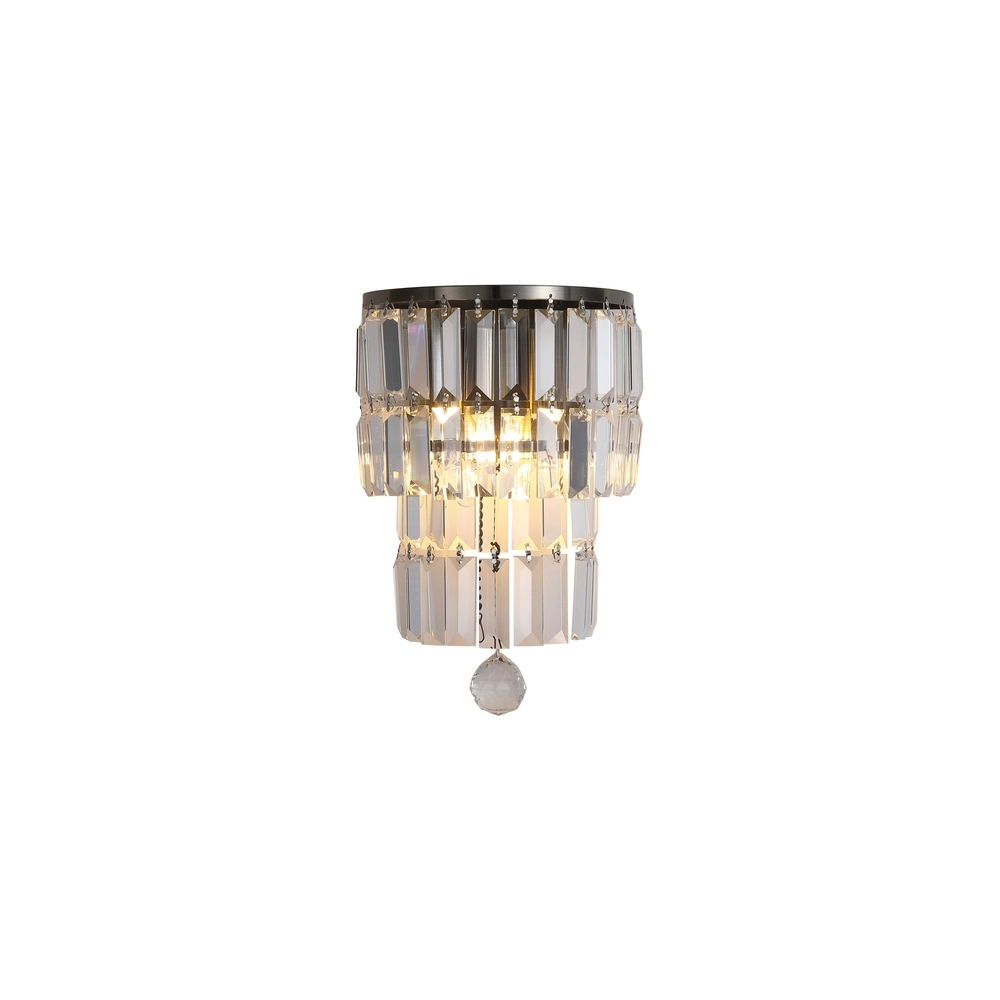Wandlamp Empire antiek messing