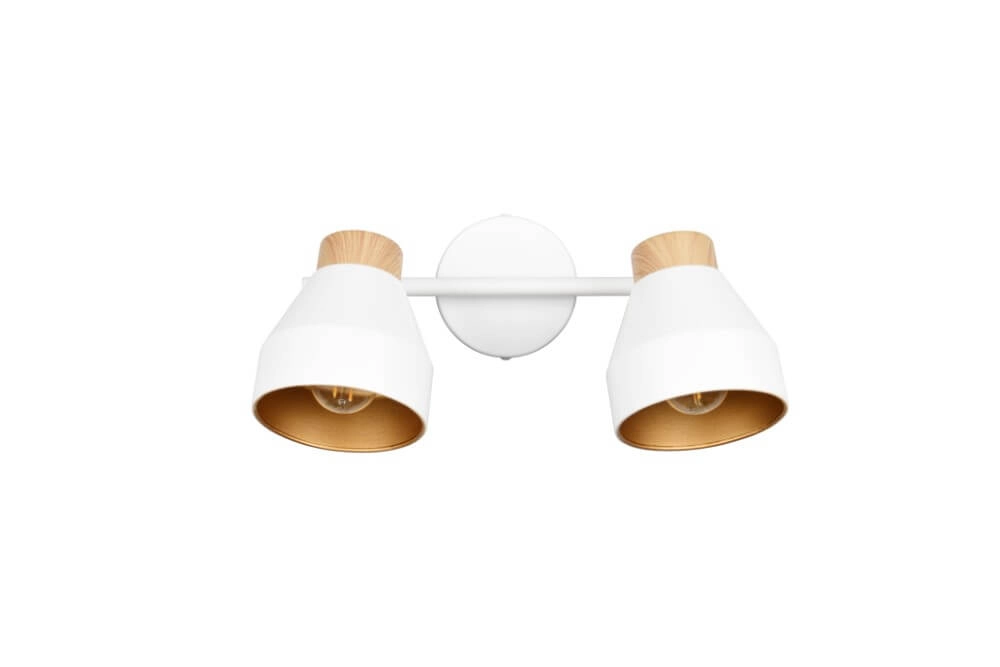 Design plafondlamp 2-lichts Valentin wit Trio 4017807637427