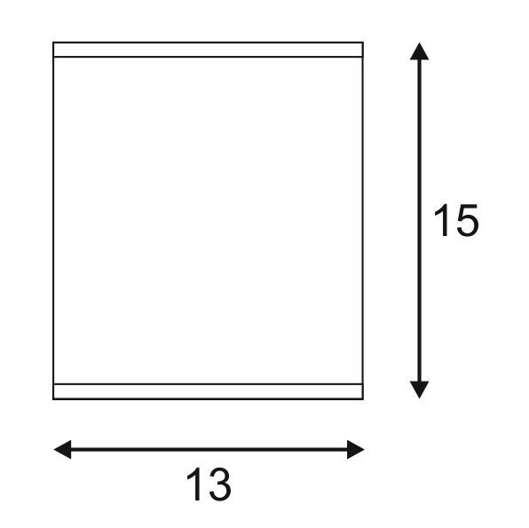 Plafond Big Theo GU10 15cm antraciet SLV 4024163151900