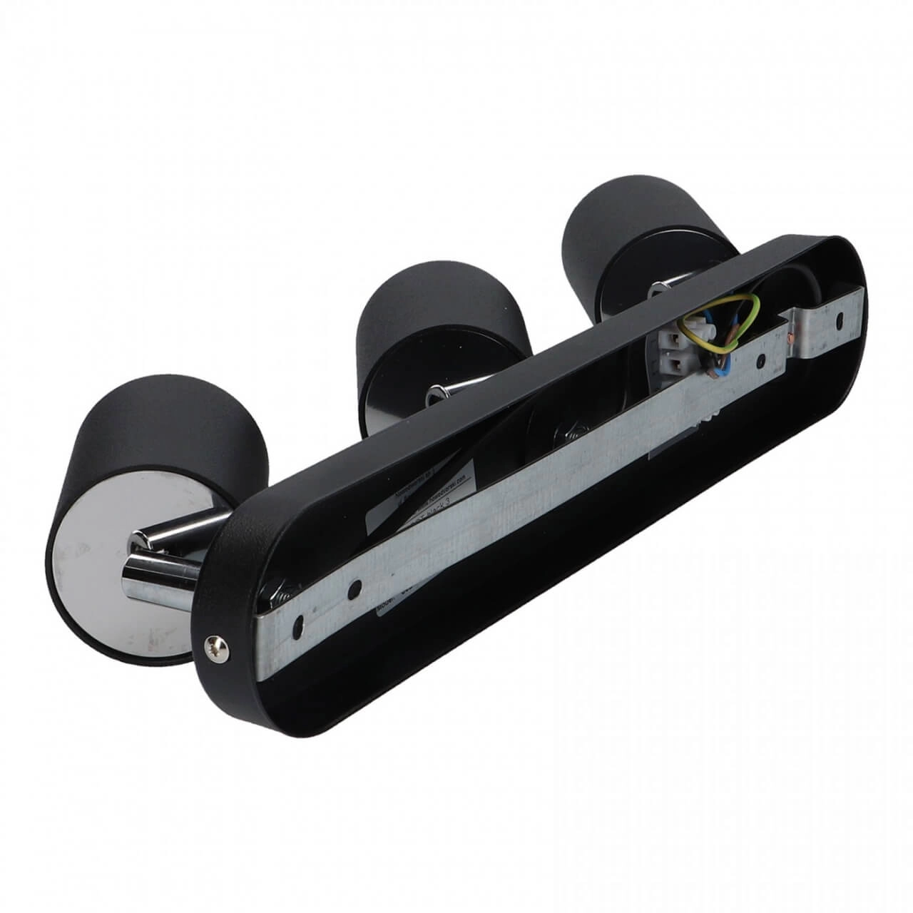 3-lichts opbouwspot Eye zwart Lyora 5903139602198