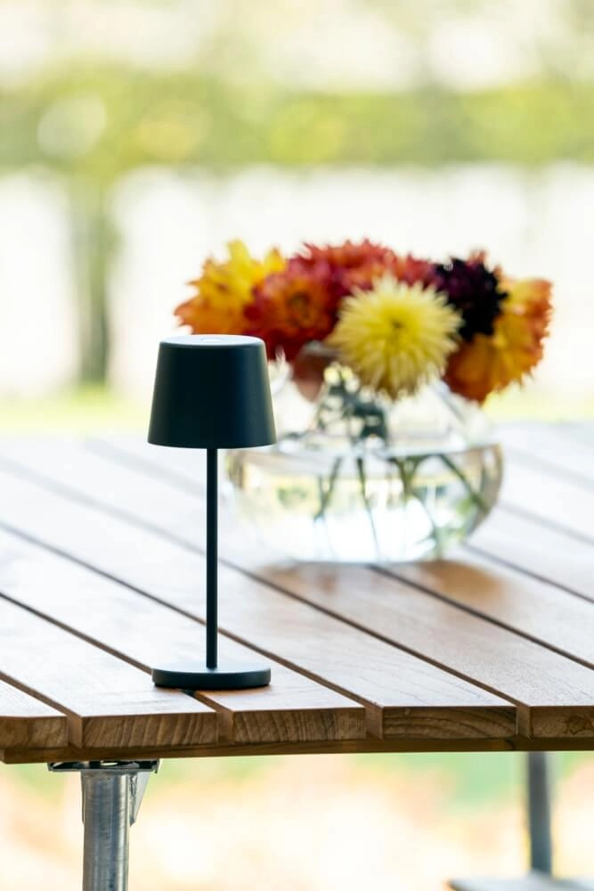 Oplaadbare tafellamp Vence mini zwart KonstSmide 7318307887754