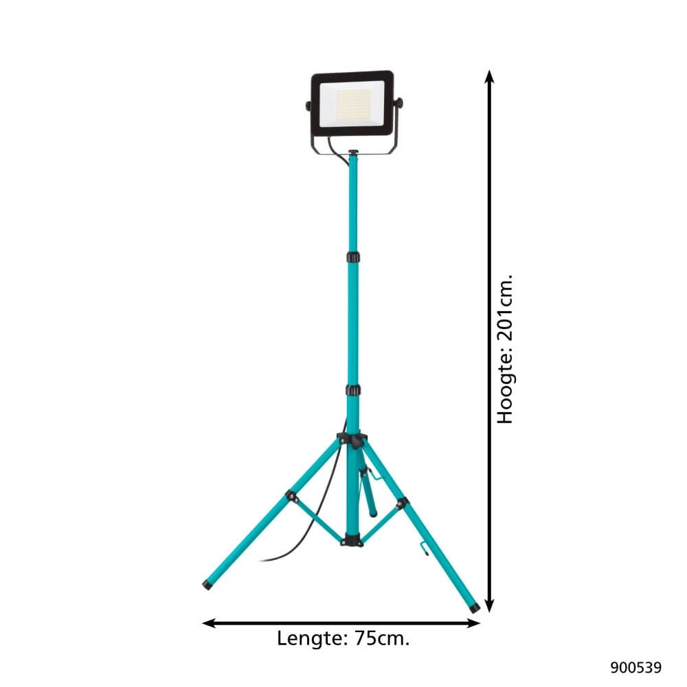 Led bouwlamp op statief Avelar 100W Eglo 9008606258482