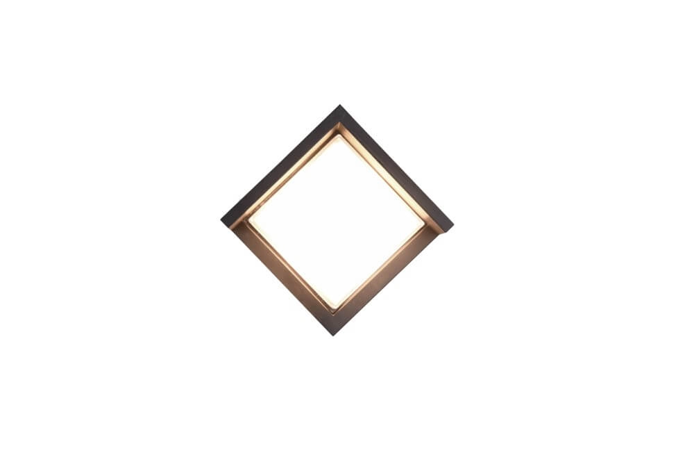 Design buitenlamp Puno Vierkant Trio 4017807529357