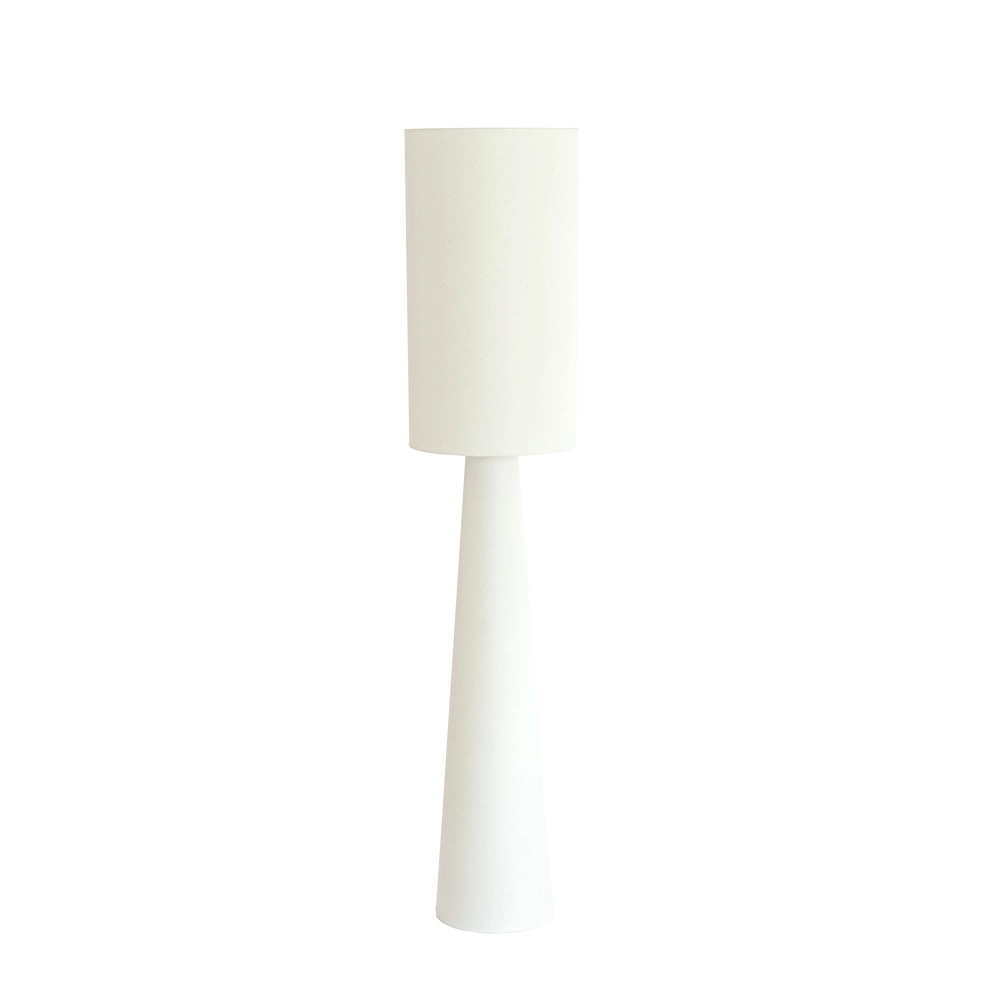 Witte schemerlamp Raeni 180cm