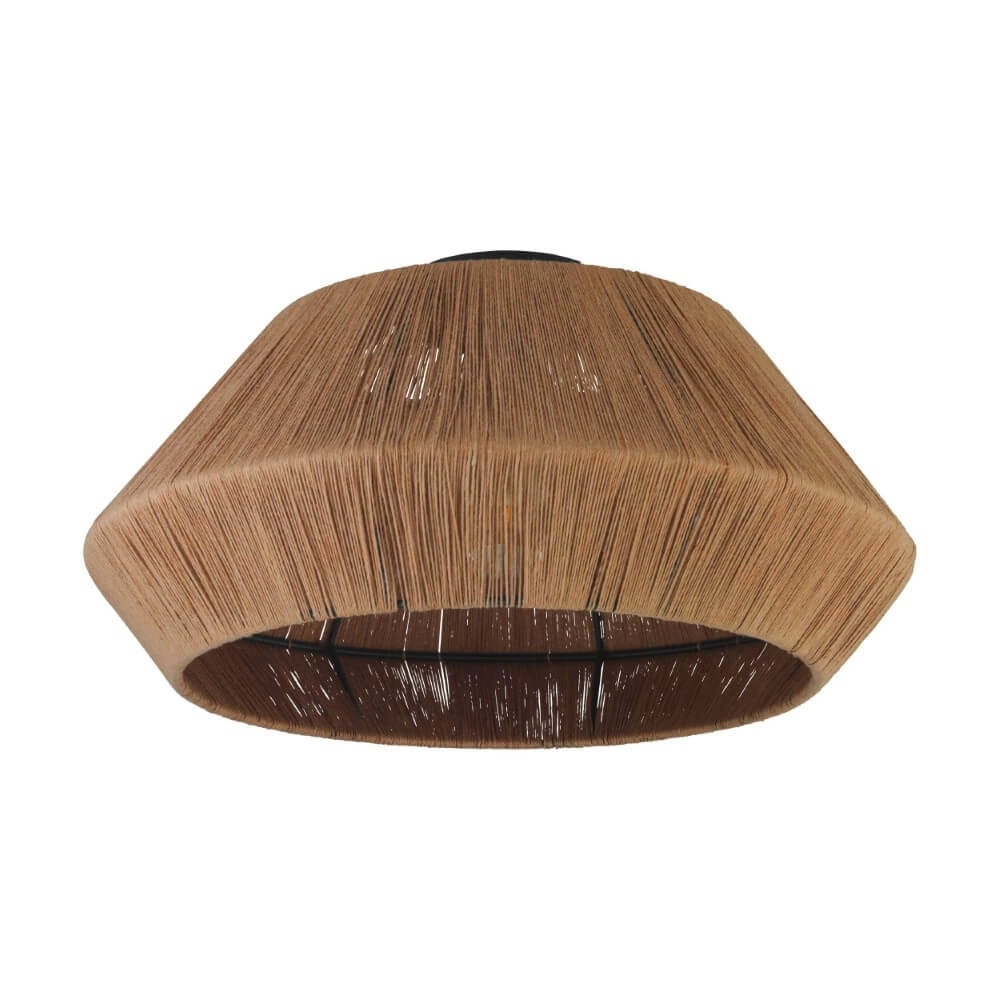 Rotan plafondlamp Alderney Ø 48cm