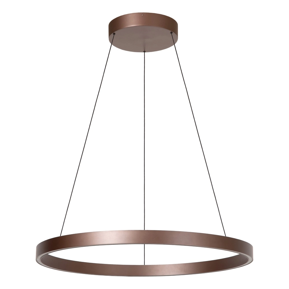 Design hanglamp Liane roestbruin Ø 80cm Lucide Vibes 5411212461124